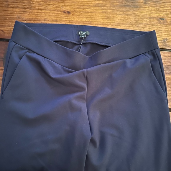 NWT Loft Ponte Pull On Pants Large - Picture 3 of 5
